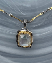 Big bold Byzantine semi precious necklace