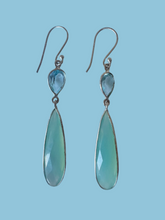 Raindrop earrings