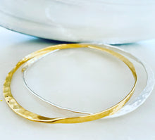 Hammered Bangles with four twists