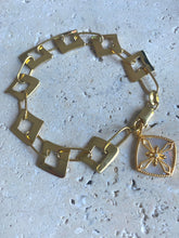 The open link squares bracelet.