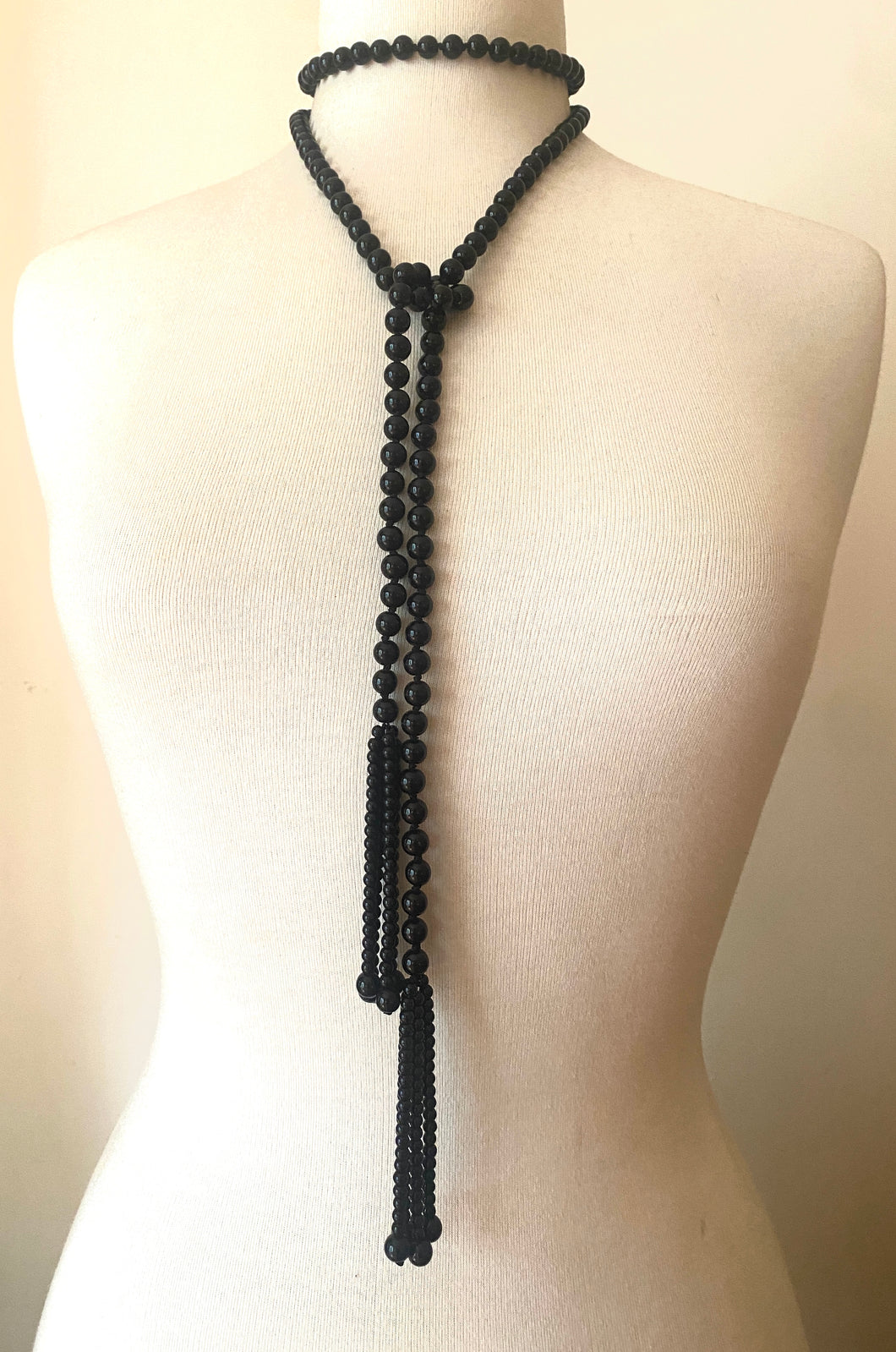 Agate vintage Lariat