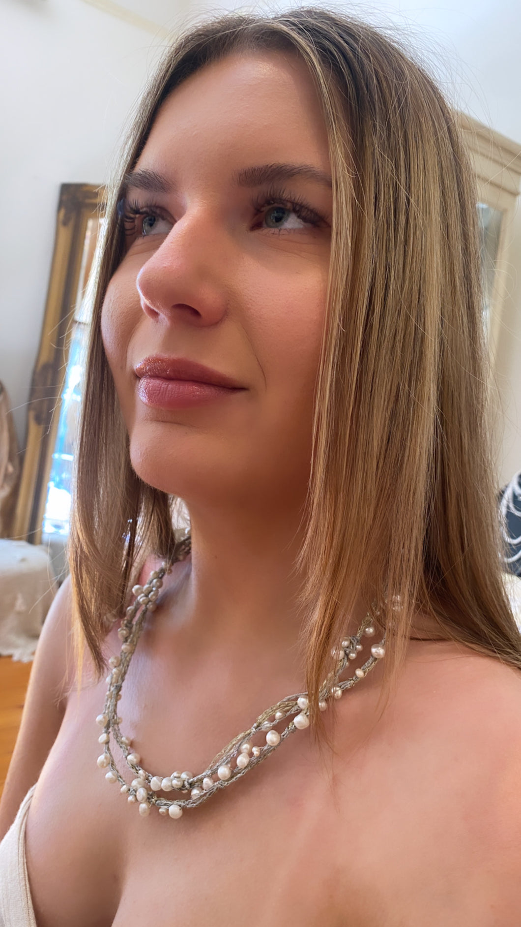 Long luxurious necklace/bracelet