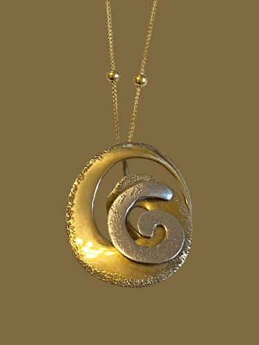 The Spira 14k gold necklace