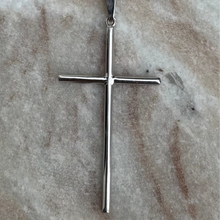 Long Cross (stavros) necklace
