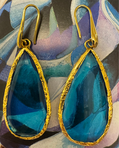 Anastasia blue earrings