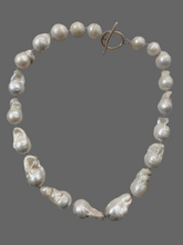 Baroque fresh water pearl necklace