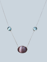 Kassandra Cabochon semi precious gem necklace