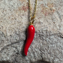 Red Cornicello necklace
