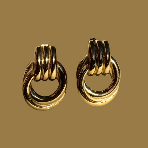 The triple knot earrings