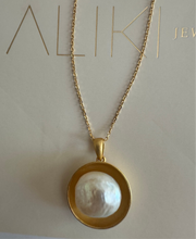 Keshi pearl necklace