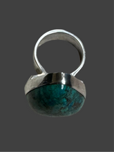 Trigono Triangolo turquoise ring