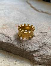 Wide chunky band ring