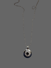 Round mati in Silver