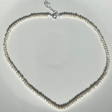 The tiniest seed pearl necklace