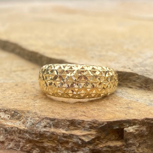 Tholos Dome ring 9k gold