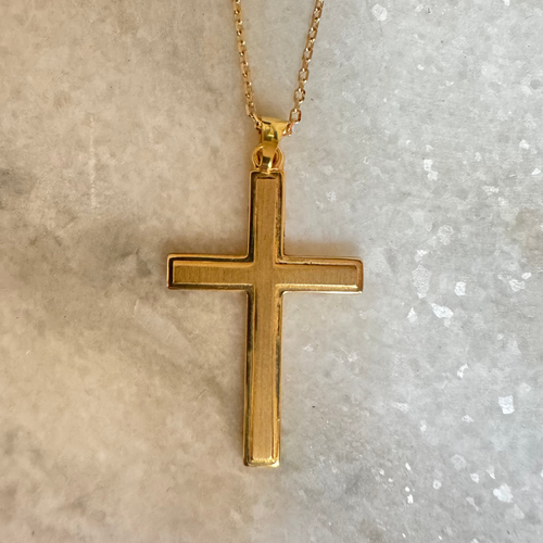 9k Gold Crucifix