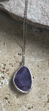 Semi precious drop necklace