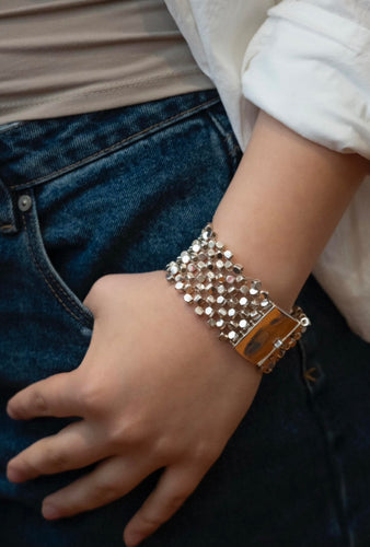 Solid cube bracelet