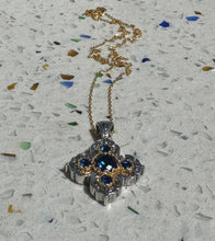 Byzantine blue lapis cross