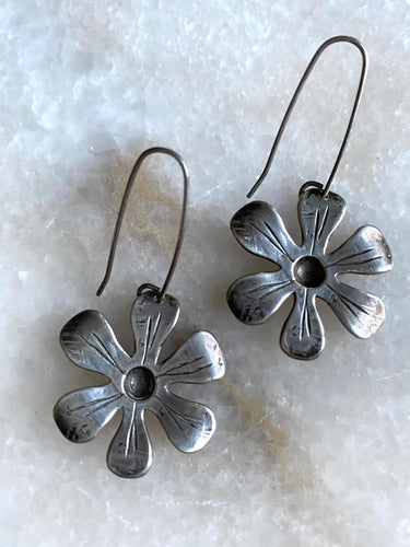 6 petal earrings