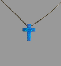 Opalite blue cross