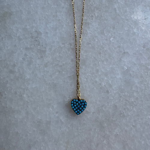 The tiny blue heart
