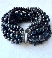 Multi strand freshwater pearl bracelet