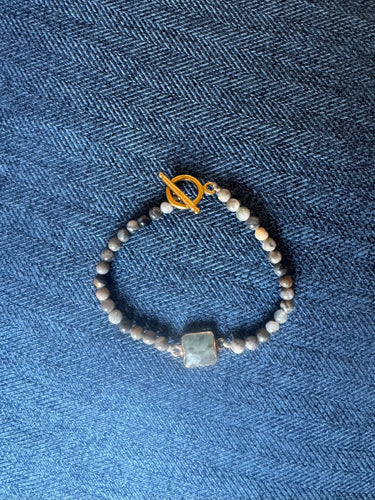 Labradorite bracelet