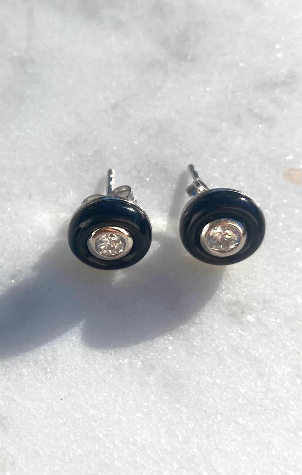 Black and bling studs