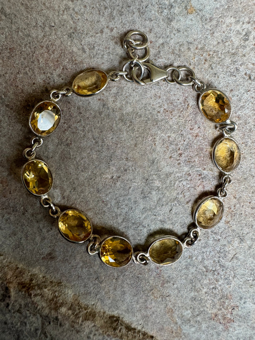 Citrine bracelet