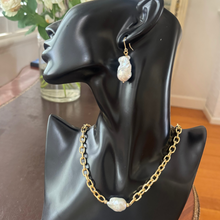 Demi baroque fresh water pearl Necklace