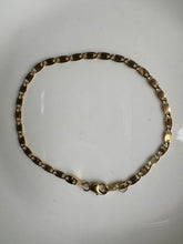 Theta 14k gold bracelet