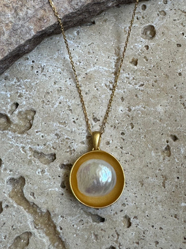 Keshi pearl necklace