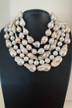 Baroque fresh water pearl necklace