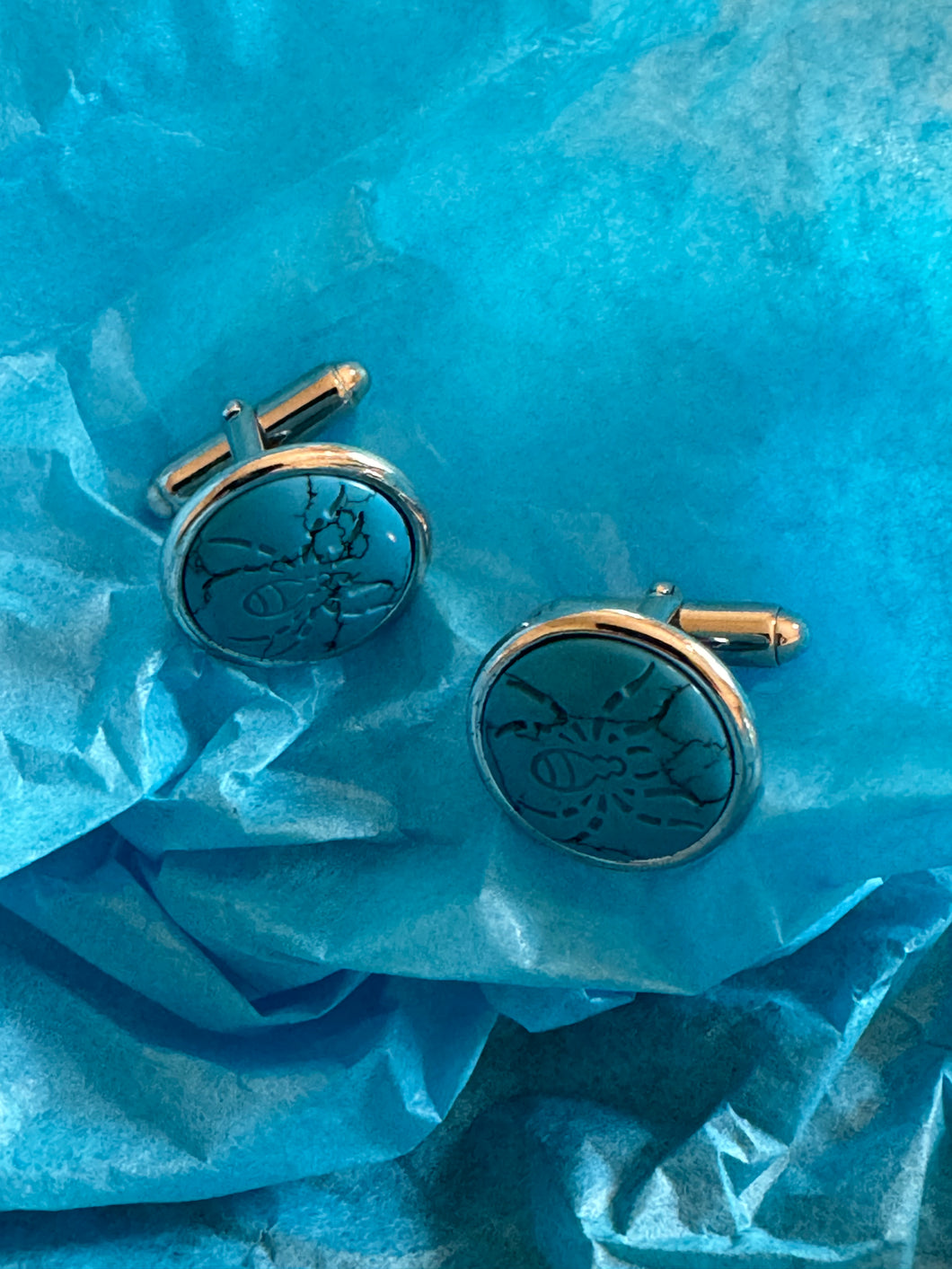 Turquoise cufflinks