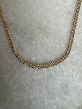 9k gold fishtail chain-necklace