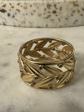 The olive leaf ring 14K solid gold