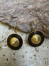 Lion stud earrings