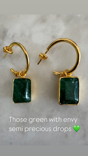 Green with envy hoops