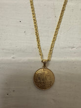 ICXC NIKA gold coin pendant