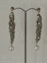 Long Louise crocheted earrings