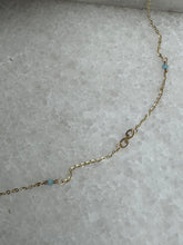 The 9k gold Apiro-infinity necklace