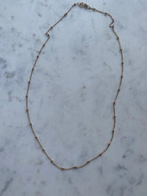 9k gold ball chain/necklace