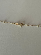 9k gold ball chain/necklace