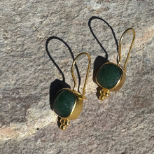 Chrysoprase drops