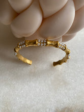 Seed pearl bangle