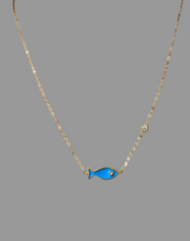 Ichthys fish necklace