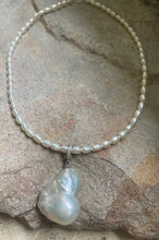 Large fresh water baroque necklace