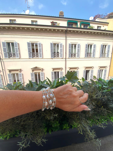 The Milan pearl bracelet/necklace