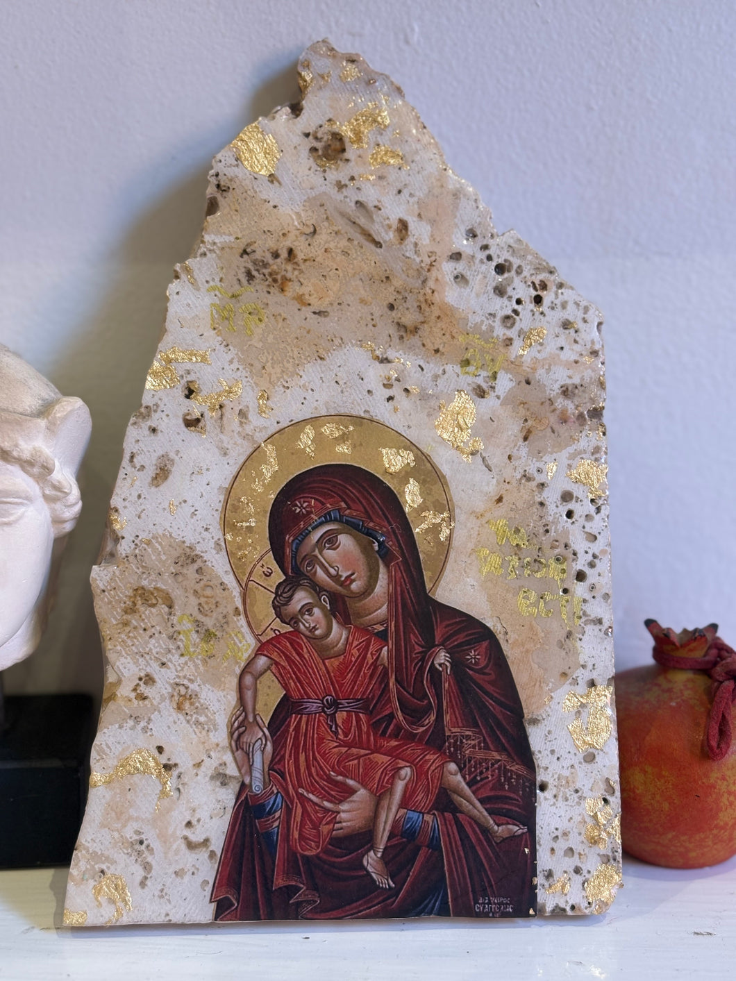 Panagia and Christos ICON- me.agapi.efstathia